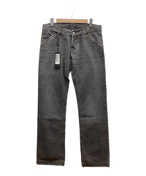 DOLCE & GABBANA（ドルチェ＆ガッバーナ）DOLCE & GABBANA (ドルチェ＆ガッバーナ) デニムパンツ グレー サイズ:48の古着・服飾アイテム