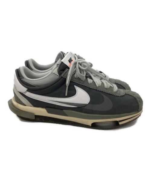 NIKE（ナイキ）NIKE (ナイキ) sacai (サカイ) スニーカー グレー サイズ:28の古着・服飾アイテム
