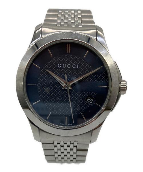 GUCCI（グッチ）GUCCI (グッチ) Gタイムレス ネイビーの古着・服飾アイテム