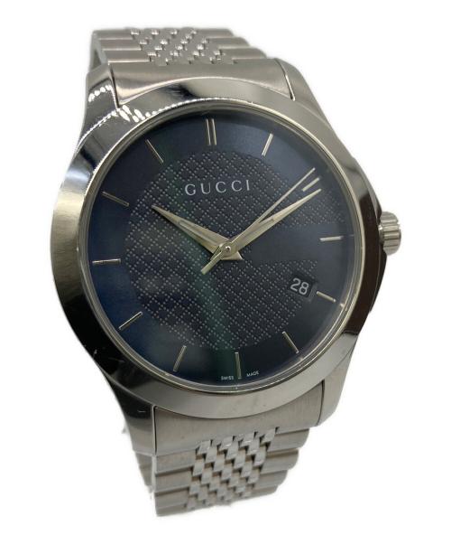 GUCCI（グッチ）GUCCI (グッチ) Gタイムレス ネイビーの古着・服飾アイテム