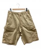 maison kitsune×PUMAメゾンキツネ×プーマ）の古着「ハーフパンツ」｜ベージュ