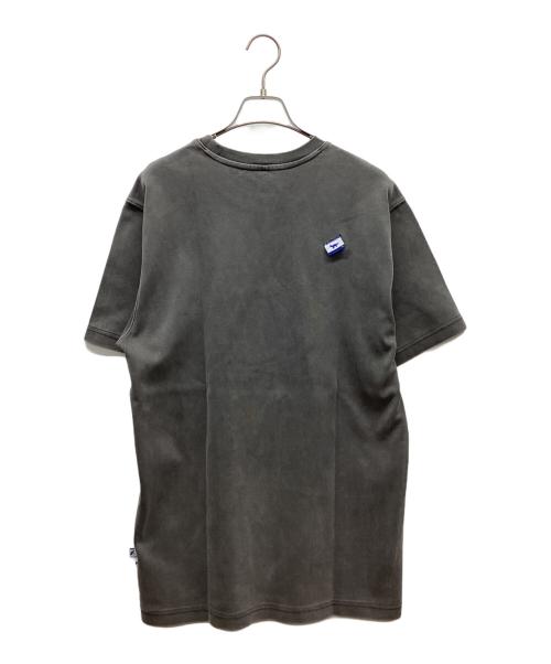 maison kitsune（メゾンキツネ）maison kitsune (メゾンキツネ) 半袖カットソー グレー サイズ:A2の古着・服飾アイテム