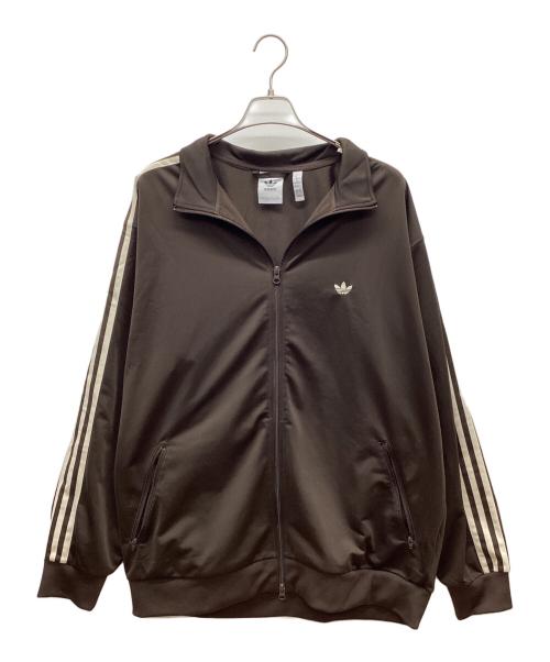 adidas（アディダス）adidas (アディダス) トラックジャケット ブラウン サイズ:XLの古着・服飾アイテム