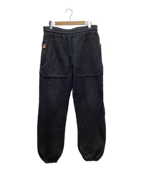 EVISU（エヴィス）EVISU (エヴィス) スウェットパンツ ブラック サイズ:W40の古着・服飾アイテム