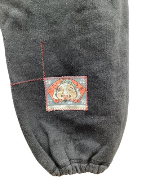 EVISU（エヴィス）EVISU (エヴィス) スウェットパンツ ブラック サイズ:W40の古着・服飾アイテム