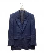 Christian Diorクリスチャン ディオール）の古着「リネンテーラードジャケット」｜ネイビー