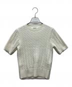 ARPEGE STORYアルページュストーリー）の古着「半袖ニット」｜アイボリー