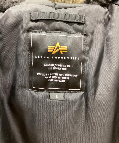 ALPHA（アルファ）ALPHA (アルファ) N-2Bフライトジャケット ブラック サイズ:Lの古着・服飾アイテム