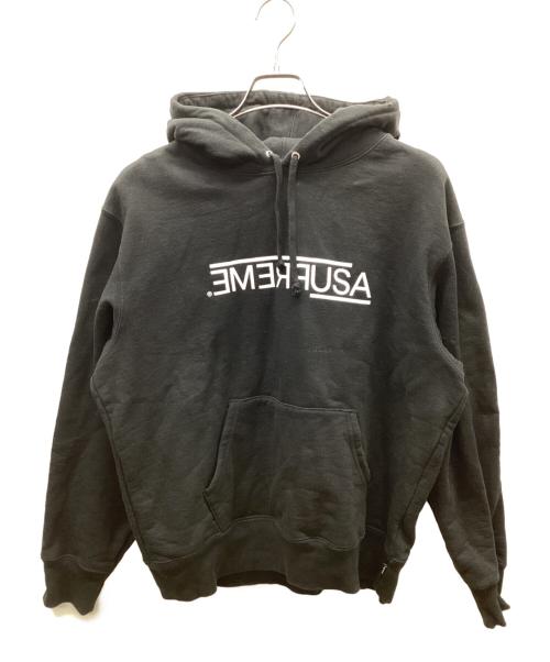 SUPREME（シュプリーム）Supreme (シュプリーム) プルオーバーパーカー ブラック サイズ:Sの古着・服飾アイテム