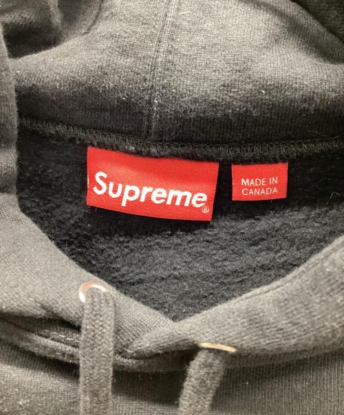 SUPREME（シュプリーム）Supreme (シュプリーム) プルオーバーパーカー ブラック サイズ:Sの古着・服飾アイテム