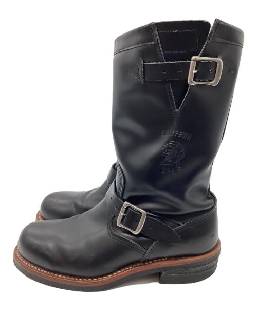 CHIPPEWA（チペワ）CHIPPEWA (チペワ) エンジニアブーツ ブラック サイズ:26cmの古着・服飾アイテム