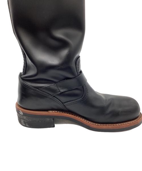 CHIPPEWA（チペワ）CHIPPEWA (チペワ) エンジニアブーツ ブラック サイズ:26cmの古着・服飾アイテム