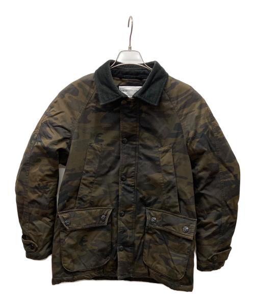 nano・universe（ナノ・ユニバース）nano・universe (ナノ・ユニバース) ダウンジャケット ブラウン サイズ:Lの古着・服飾アイテム