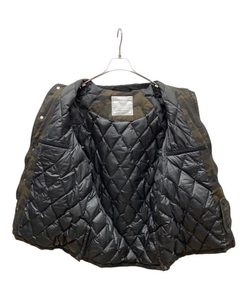 nano・universe（ナノ・ユニバース）nano・universe (ナノ・ユニバース) ダウンジャケット ブラウン サイズ:Lの古着・服飾アイテム