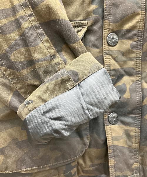 nano・universe（ナノ・ユニバース）nano・universe (ナノ・ユニバース) ダウンジャケット ブラウン サイズ:Lの古着・服飾アイテム