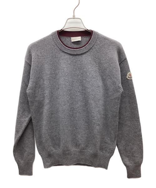 MONCLER（モンクレール）MONCLER (モンクレール) カシミヤニット グレー サイズ:Sの古着・服飾アイテム