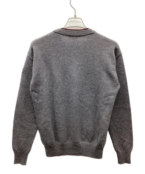 MONCLER（モンクレール）MONCLER (モンクレール) カシミヤニット グレー サイズ:Sの古着・服飾アイテム
