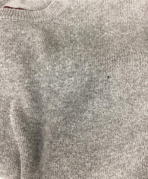 MONCLER（モンクレール）MONCLER (モンクレール) カシミヤニット グレー サイズ:Sの古着・服飾アイテム