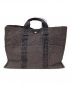 HERMESエルメス）の古着「トートバッグ」｜ブラック