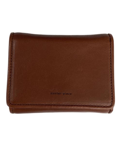 master-piece（マスターピース）master-piece (マスターピース) 3つ折り財布 ブラウンの古着・服飾アイテム