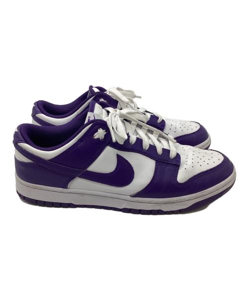 NIKE（ナイキ）NIKE (ナイキ) スニーカー パープル×ホワイト サイズ:27cmの古着・服飾アイテム