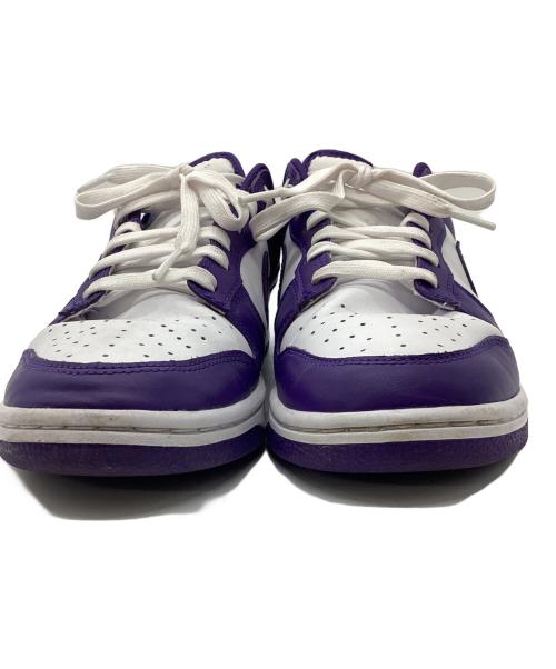 NIKE（ナイキ）NIKE (ナイキ) スニーカー パープル×ホワイト サイズ:27cmの古着・服飾アイテム