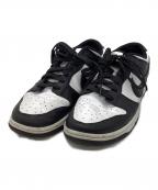 NIKEナイキ）の古着「ローカットスニーカー」｜ブラック×ホワイト