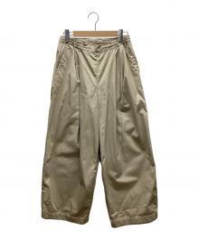 SUZUKI TAKAYUKI（スズキタカユキ）の古着「イージーパンツ」｜ベージュ