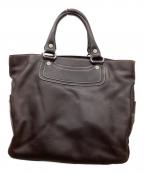 CELINEセリーヌ）の古着「トートバッグ」｜ブラウン