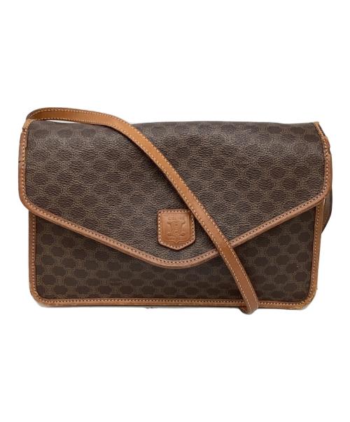 CELINE（セリーヌ）CELINE (セリーヌ) ショルダーバッグ ブラウンの古着・服飾アイテム