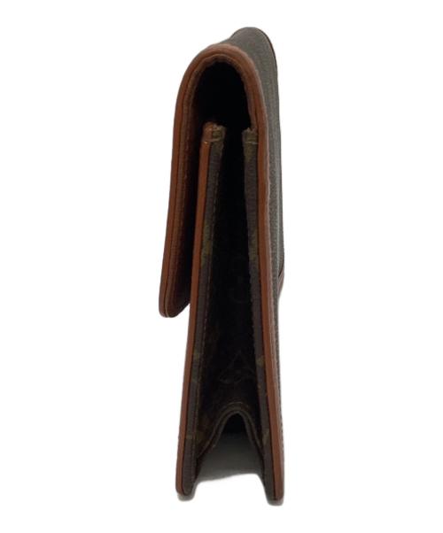 LOUIS VUITTON（ルイ ヴィトン）LOUIS VUITTON (ルイ ヴィトン) クラッチバッグ ブラウンの古着・服飾アイテム