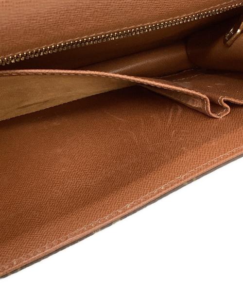 LOUIS VUITTON（ルイ ヴィトン）LOUIS VUITTON (ルイ ヴィトン) クラッチバッグ ブラウンの古着・服飾アイテム