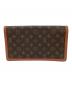 LOUIS VUITTON (ルイ ヴィトン) クラッチバッグ ブラウン：30000円