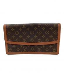 LOUIS VUITTON（ルイ ヴィトン）の古着「ポシェット・ダムGM」｜ブラウン