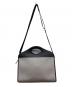BURBERRY (バーバリー) 2WAYバッグ グレー×ブラック：65000円