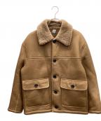 COACHコーチ）の古着「クラシックシアリングコート」｜ブラウン