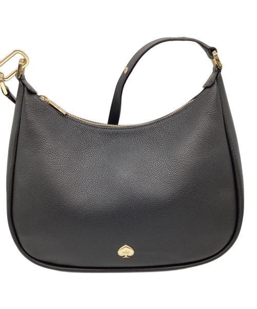 Kate Spade（ケイトスペード）Kate Spade (ケイトスペード) ケイララージショルダーバッグ ブラックの古着・服飾アイテム