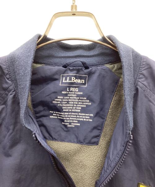 L.L.Bean（エルエルビーン）L.L.Bean (エルエルビーン) ナイロンブルゾン ネイビー サイズ:Lの古着・服飾アイテム