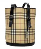BURBERRYバーバリー）の古着「バケツ型トートバッグ」｜ベージュ