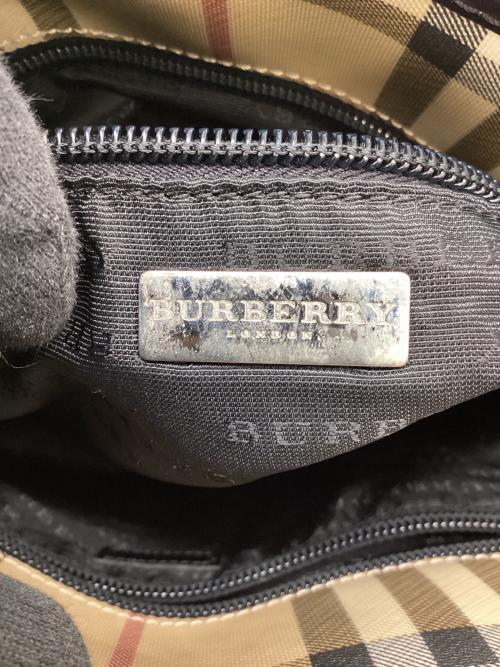 BURBERRY（バーバリー）BURBERRY (バーバリー) バケツ型トートバッグ ベージュの古着・服飾アイテム