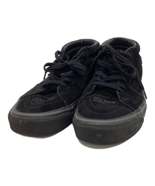 VANS（ヴァンズ）VANS (バンズ) NEIGHBORHOOD (ネイバーフッド) ハイカットスニーカー ブラック サイズ:27cmの古着・服飾アイテム