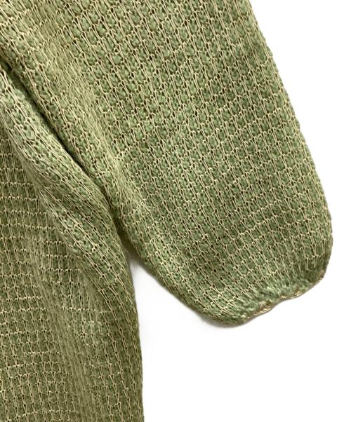 TODAYFUL（トゥデイフル）TODAYFUL (トゥデイフル) ロングカーディガン 黄緑 サイズ:M 未使用品の古着・服飾アイテム