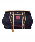 COACHコーチ）の古着「ハンドバッグ」｜インディゴ