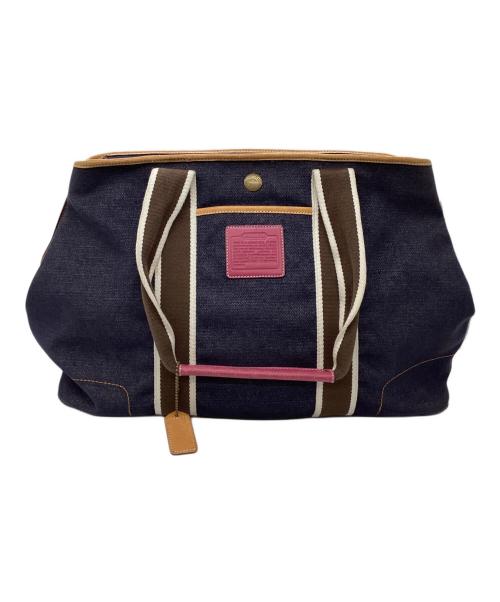 COACH（コーチ）COACH (コーチ) ハンドバッグ インディゴの古着・服飾アイテム