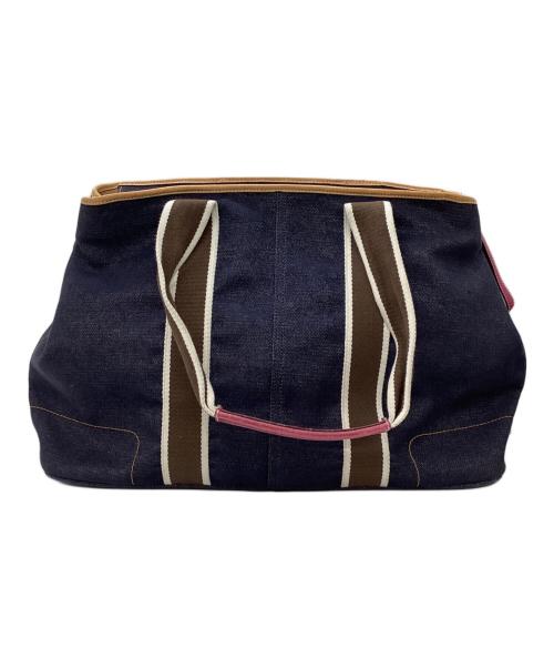 COACH（コーチ）COACH (コーチ) ハンドバッグ インディゴの古着・服飾アイテム