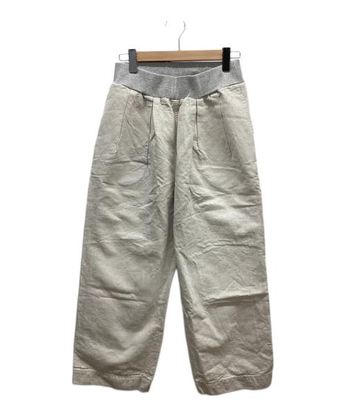 tumugu（ツムグ）tumugu (ツムグ) ワイドパンツ ベージュ サイズ:freeの古着・服飾アイテム