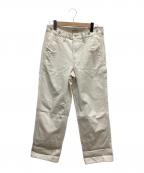 nest Robeネストローブ）の古着「ワイドパンツ」｜ベージュ