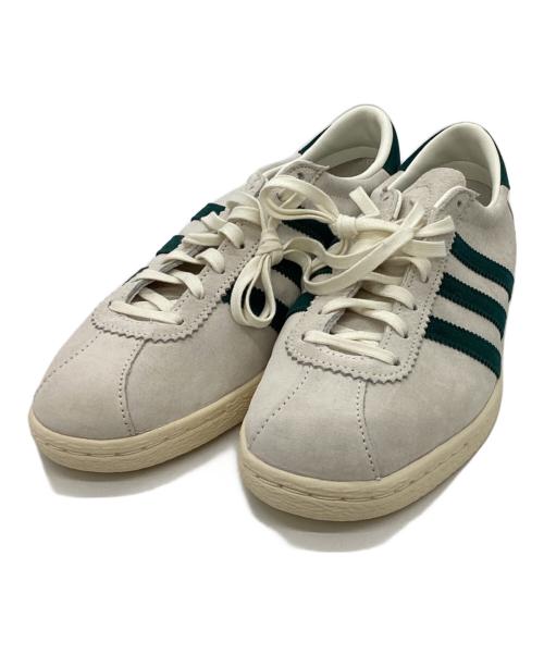 adidas（アディダス）adidas (アディダス) スニーカー/タバコ グリーン×アイボリー サイズ:27.5cmの古着・服飾アイテム