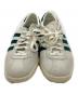 adidas (アディダス) スニーカー/タバコ グリーン×アイボリー サイズ:27.5cm：11000円