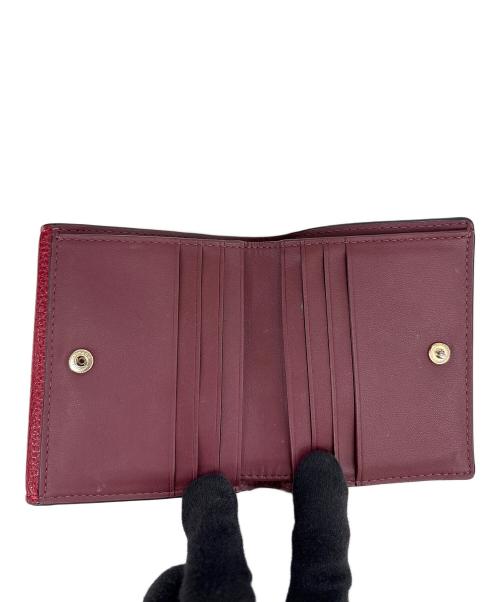 COACH（コーチ）COACH (コーチ) 2つ折り財布 レッドの古着・服飾アイテム